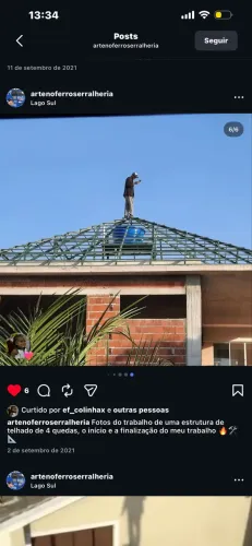 Serralheiro e Pinturas em Gerais Arte no Ferro
