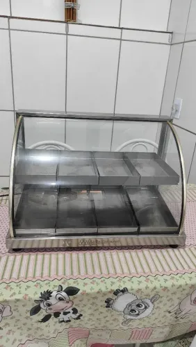 Estufa lanchonete 8 (oito) bandejas completa 