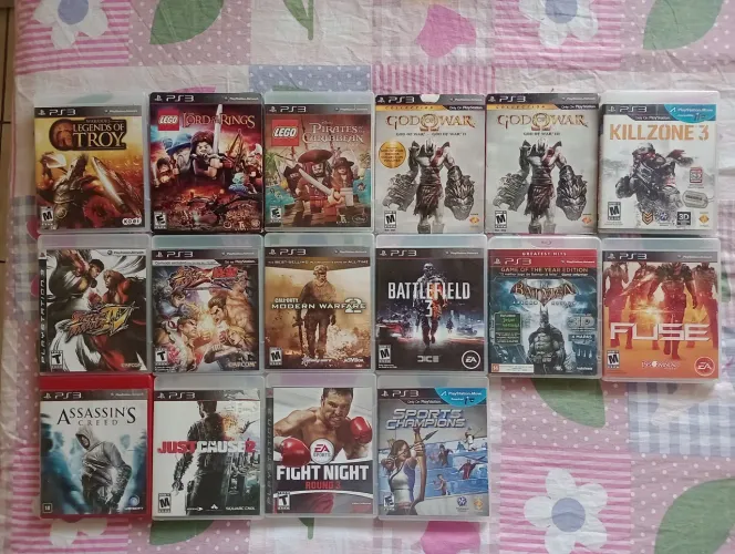 Jogos de PS3 Originais 