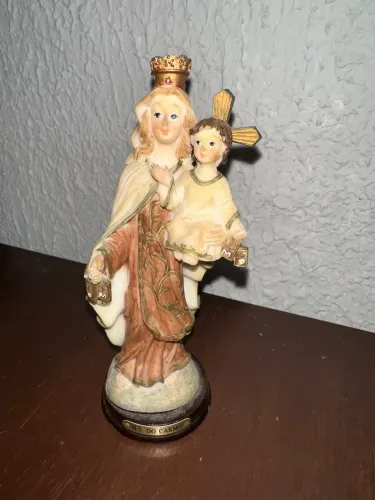 Imagem linda Nossa Senhora do Carmo 15cm 