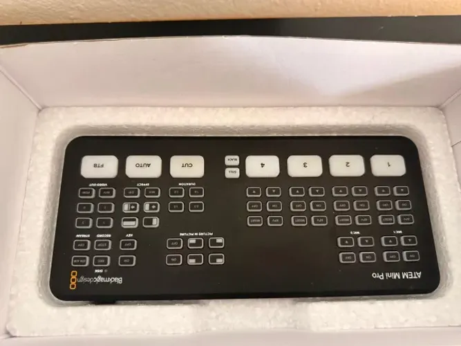 Blackmagic Switcher Atem Mini Pro Hdmi Live Streaming