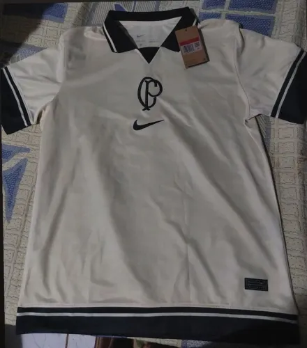 Camisa Corinthians CP bege - produto novo