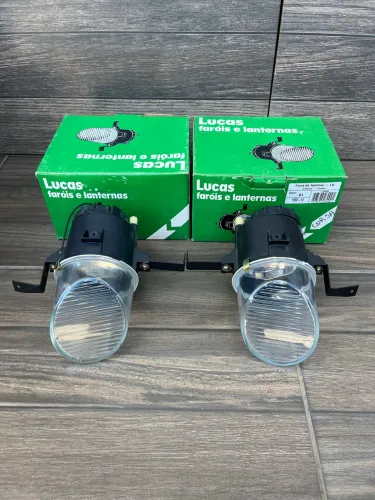 Par Farol de Milha Auxiliar Corsa 94/99 Original Lucas 