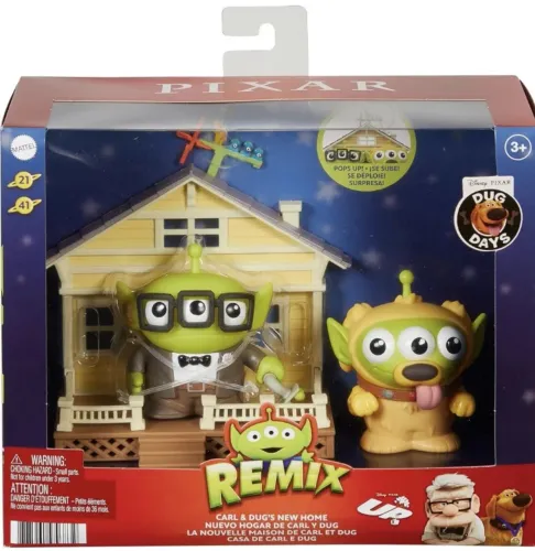 Playset Disney Pixar Up Altas aventuras com aliens Toy Story
