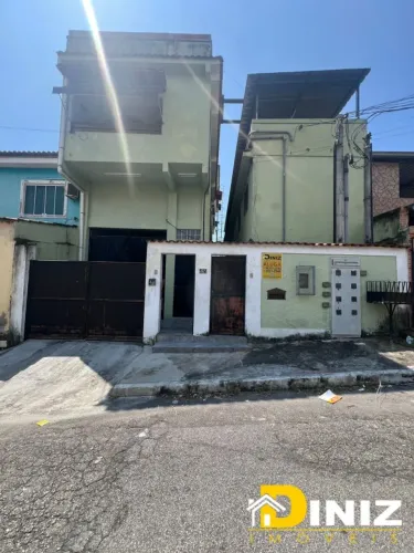 Casas de Vila para Locação em Duque de Caxias, Carolina, 1 dormitório, 1 banheiro