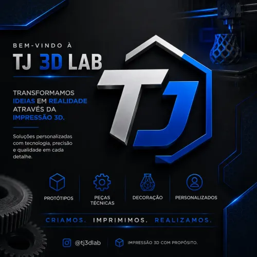Brindes personalizados e soluções em impressão 3D