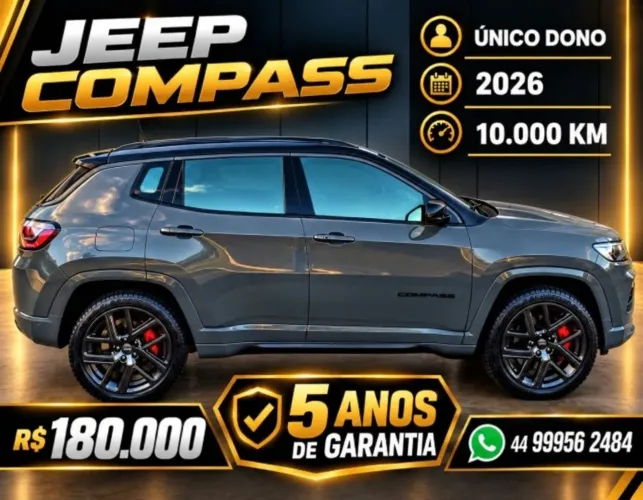 Jeep Compass S T270 1.3 TB 4X2 Flex AUT 2026