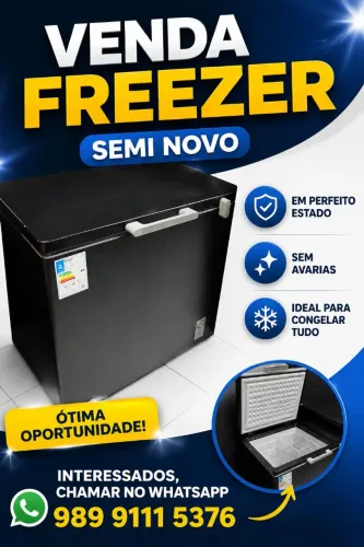 vendo este freezer, semi-novo