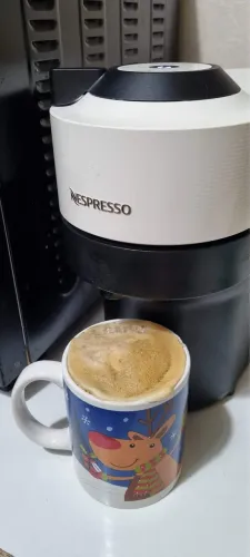 Nespresso Vertuo Pop Branca 220V com 10 Capsulas
