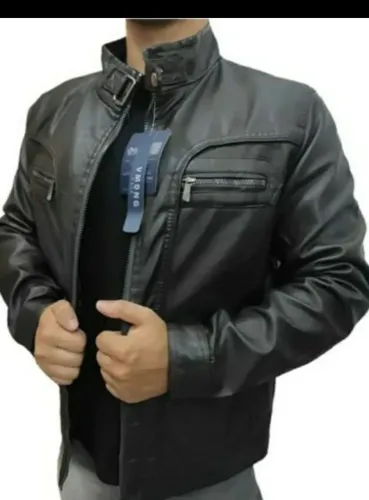 Jaquetas de Couro ECOLÓGICO Masculina Excelente material. Aceito cartão 