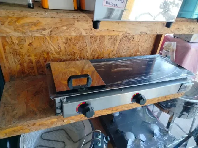 Chapa 80x30 a gás