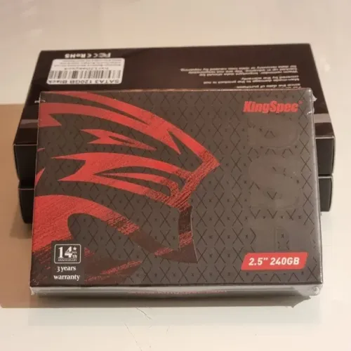 SSD 120GB a 1TB, Leitura 500MB/s, Gravação 350MB/s - NOVO e Lacrado!