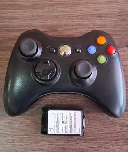 Controle Original sem fio Xbox 360 funcionando perfeitamente!