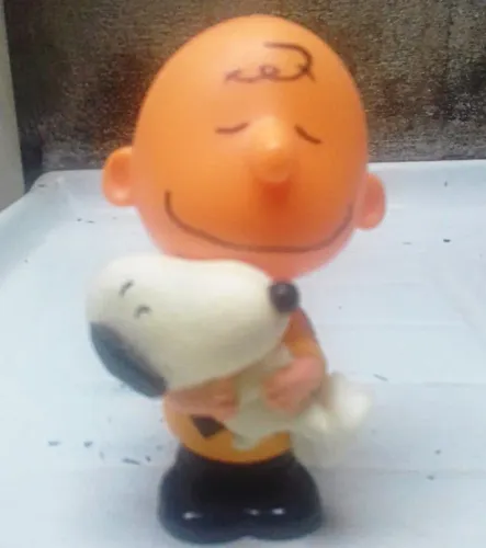 Boneco charlie brown e snoopy 