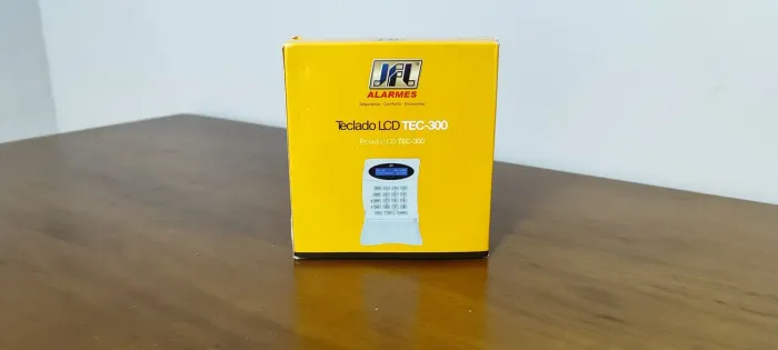TECLADO LCD TEC 300 JFL COM FIO NOVO.