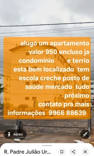 Alugo ou vendo apartamento 