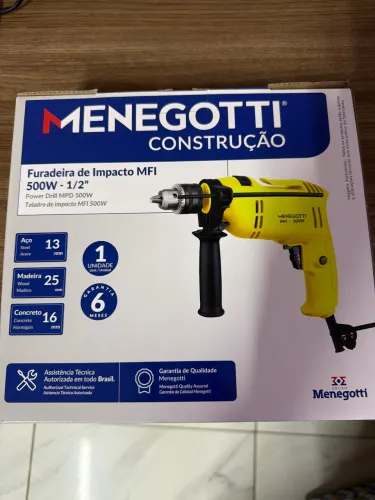 Furadeira de impacto lacrada