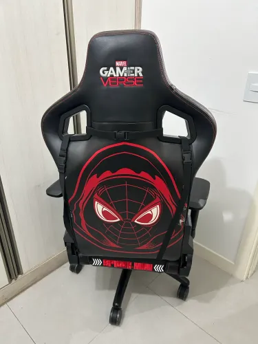 cadeira gamer marvel homem aranha miles morales