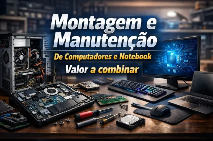 Montagem e manutenção de computadores e Notebooks