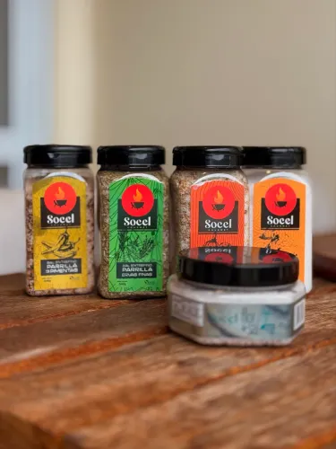 Sal Parrilla e Flor de Sal Socel Gourmet Pronta Entrega em Monte Mor