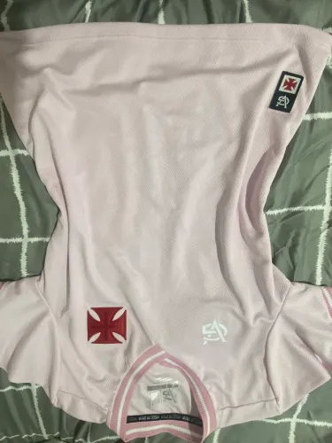 Camisa camiseta Vasco original rosa feminina P