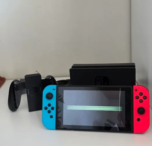 Nintendo Switch - Defeito na tela