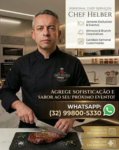 Personal Chef/ cozinheiro 