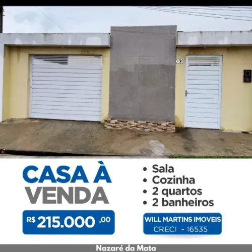 Casa em Nazaré da Mata