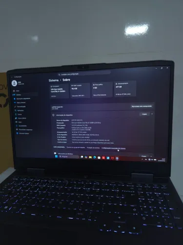 Notebook Gamer Lenovo LOQ i5 12 Geração