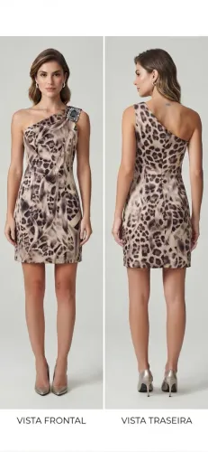 VESTIDO DE FESTA - DIVINA PELE