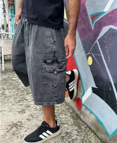 CargoCore? Bermuda Streetwear ? 6 Bolsos Premium