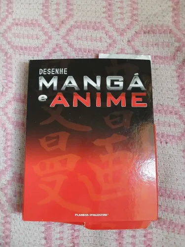 Kit Desenhe mangá e anime 