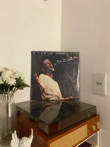 DISCO DE VINIL LP CAZUZA - O Tempo Não Para