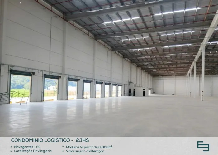 Galpão para alugar em Navegantes/SC com 14.644,80 m² no Bairro Pedreiras