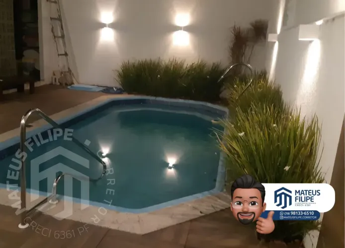 Casa com piscina | Bairro Suíssa
