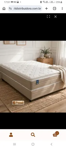 Cama King TEMOS cama CASAL R$ 380,00 também