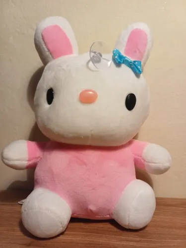 Pelúcia Coelhinho Rosa Fofinho - Decoração e Coleção