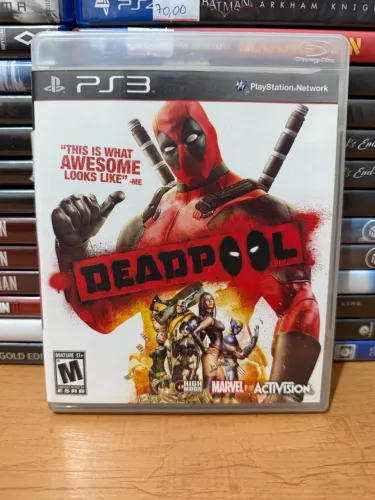 -Deadpool PlayStation 3 PS3 Original Americano // COMPLETO COM MANUAL