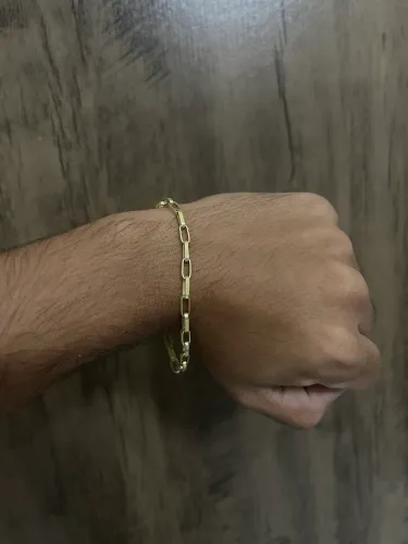 Pulseira de Moeda Antiga Tijolinho