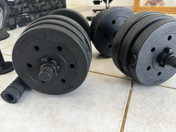Vendo kit de academia