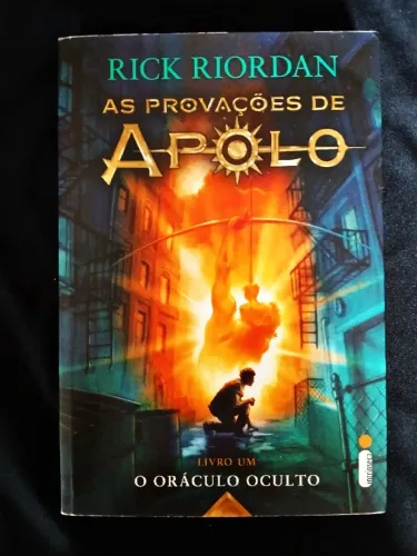 Livro - O Oraculo Oculto - As Provações de Apolo - Rick Riordan