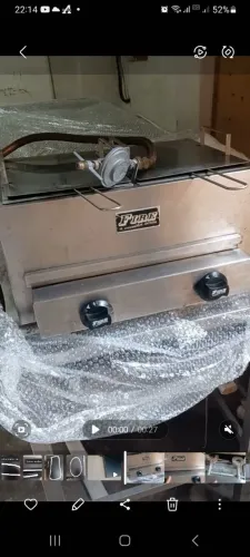 Fritadeira a Gás FIRE 2 cubas 10 litros