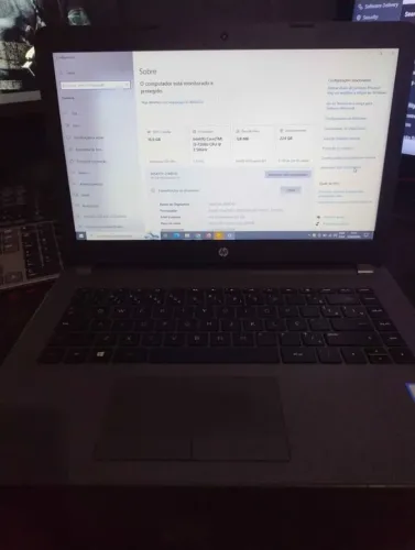 Notebook HP i5 (7ª Geração) + 16GB RAM + SSD | Ideal p/ Trabalho e Estudo