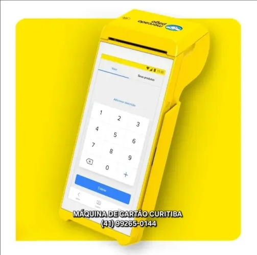 Maquininha de Cartão Point Smart Loja Oficial Mercado Pago - Pronta Entrega em Curitiba