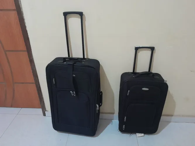 As 2 malas por 70reais