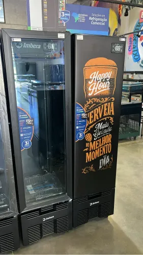 Cervejeira slim 230 litros Imbera com 3 anos de garantia 
