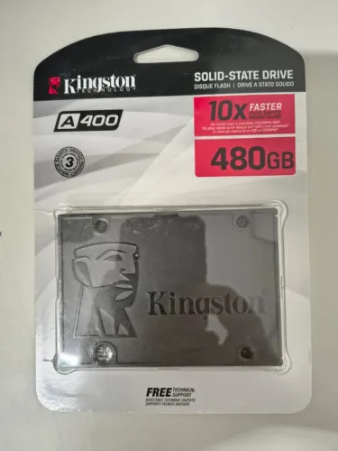 SSD Sata Kingston 480GB Novo