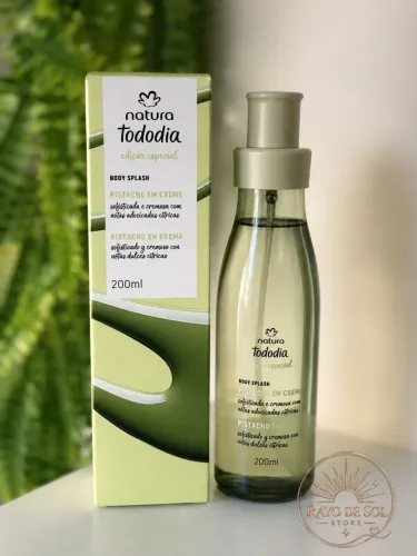 Body splash natura pistache em creme (pronta entrega)