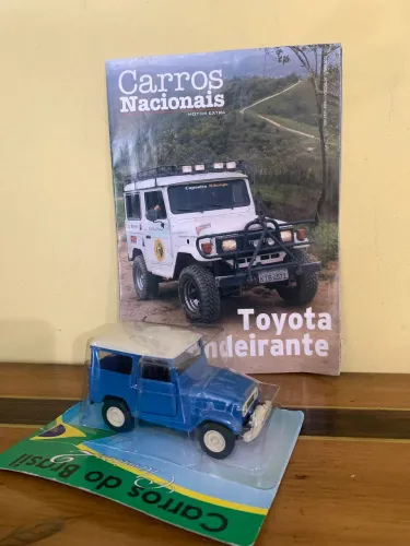Toyota Bandeirante - Carros Nacionais Motor Extra - LACRADO