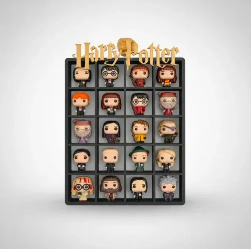 Suporte e expositor para Funko Kinder Joy de Harry Potter